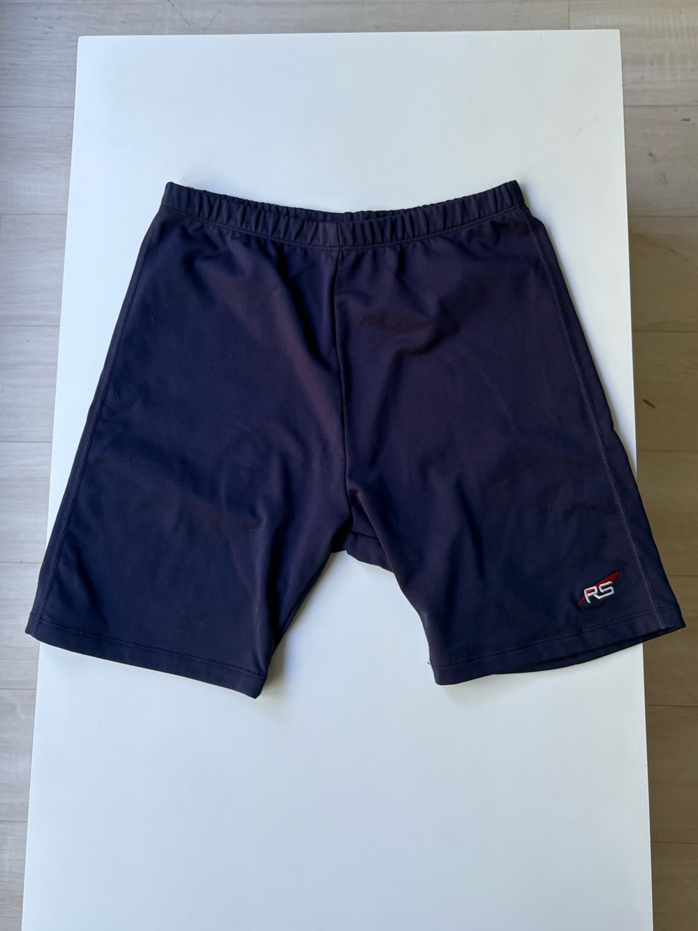 RegattaSport High Waisted Navy Women’s Sport Shorts - Rowing